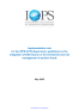 Implementation note for the IOPS (2019) Supervisory guidelines on the integration of ESG factors in the investment and risk management of pension funds
